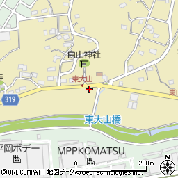 静岡県浜松市中央区大山町2271周辺の地図
