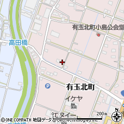 静岡県浜松市中央区有玉北町294周辺の地図