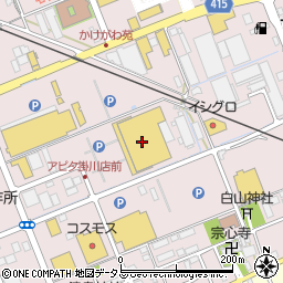 サーティワンアイスクリームＭＥＧＡドン・キホーテＵＮＹ掛川店周辺の地図