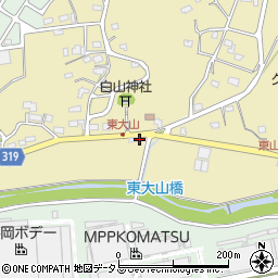 静岡県浜松市中央区大山町2272周辺の地図