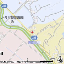 静岡県牧之原市勝間16周辺の地図