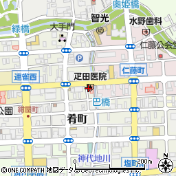 疋田医院周辺の地図