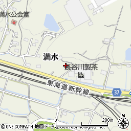 掛川浜岡線周辺の地図