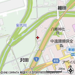 静岡県掛川市細田499周辺の地図