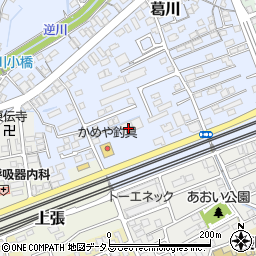 かめや釣具株式会社　掛川店周辺の地図