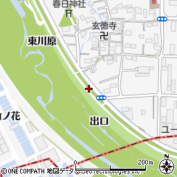 兵庫県伊丹市口酒井樋ノ下周辺の地図