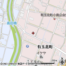 静岡県浜松市中央区有玉北町293周辺の地図