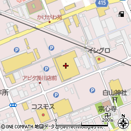 明和水産株式会社　掛川店周辺の地図