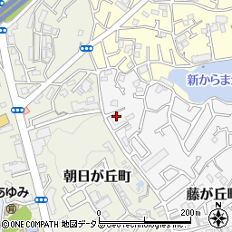 大阪府吹田市藤が丘町29-5周辺の地図