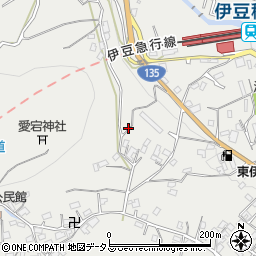 静岡県賀茂郡東伊豆町稲取周辺の地図