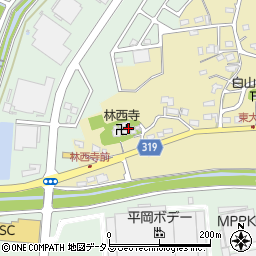 静岡県浜松市中央区大山町2577周辺の地図