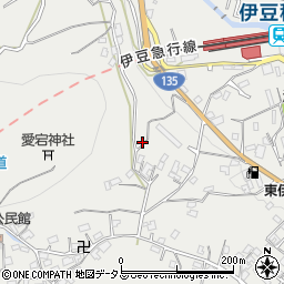 静岡県東伊豆町（賀茂郡）稲取周辺の地図