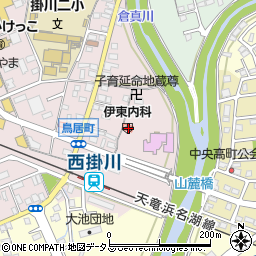 静岡県掛川市大池964周辺の地図
