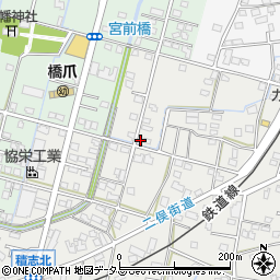 静岡県浜松市中央区積志町10周辺の地図