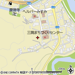 島根県浜田市三隅町向野田周辺の地図