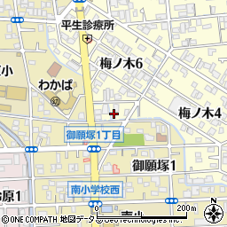 割烹音羽鮨 新伊丹店周辺の地図