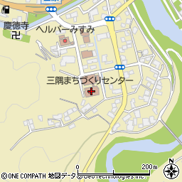 三隅公民館周辺の地図