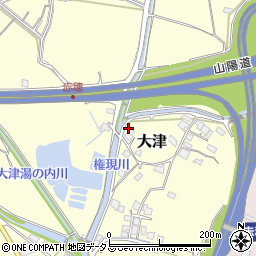 兵庫県赤穂市大津1647周辺の地図