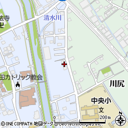 静岡県榛原郡吉田町片岡772周辺の地図