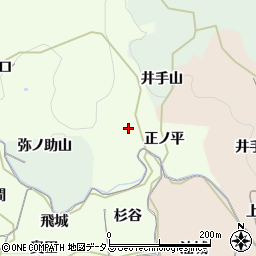 京都府木津川市加茂町例幣正ノ平周辺の地図