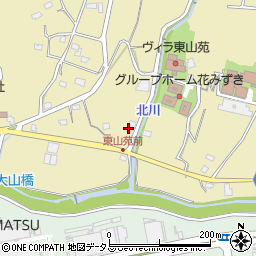静岡県浜松市中央区大山町2841周辺の地図