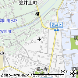静岡県浜松市中央区笠井町388周辺の地図