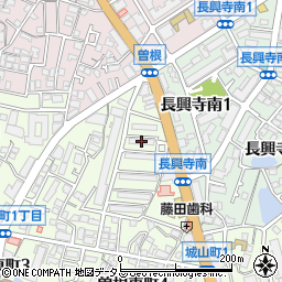 住友化学曽根アパート２号棟周辺の地図