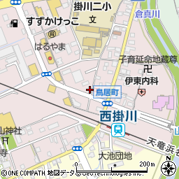 静岡県掛川市大池3029周辺の地図