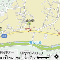 静岡県浜松市中央区大山町2635周辺の地図