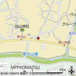 静岡県浜松市中央区大山町2796周辺の地図