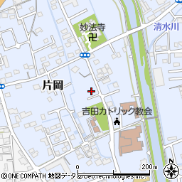 静岡県榛原郡吉田町片岡666周辺の地図