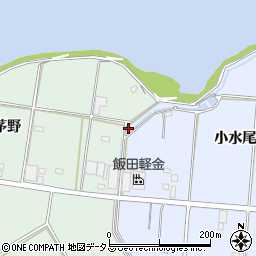 愛知県豊橋市高洲町小水尾105周辺の地図