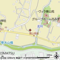静岡県浜松市中央区大山町2820周辺の地図