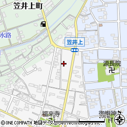 静岡県浜松市中央区笠井町189周辺の地図
