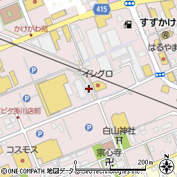 静岡県掛川市大池2786周辺の地図