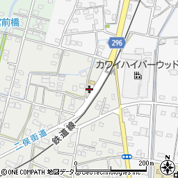 静岡県浜松市中央区積志町34周辺の地図