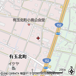 静岡県浜松市中央区有玉北町210周辺の地図