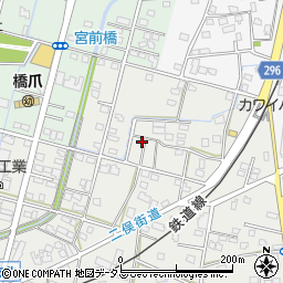 静岡県浜松市中央区積志町52周辺の地図
