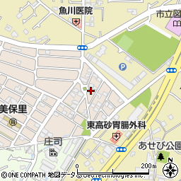 兵庫県高砂市美保里3-5周辺の地図