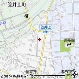 静岡県浜松市中央区笠井町190周辺の地図