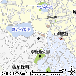 大阪府吹田市藤が丘町22-3周辺の地図