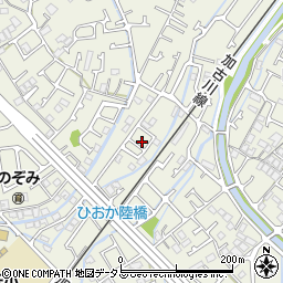 兵庫県加古川市加古川町中津818-11周辺の地図