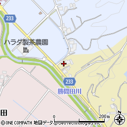 静岡県牧之原市勝間5周辺の地図