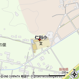 西伊豆町立仁科小学校周辺の地図