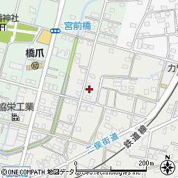 静岡県浜松市中央区積志町11周辺の地図