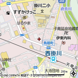 静岡県掛川市大池3031周辺の地図