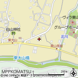 静岡県浜松市中央区大山町2802周辺の地図