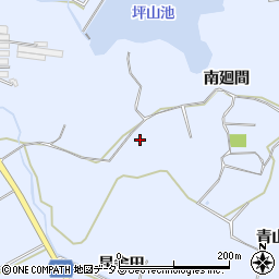 愛知県美浜町（知多郡）奥田（昆舎田）周辺の地図