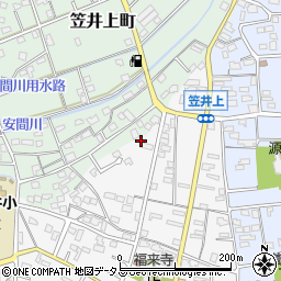 静岡県浜松市中央区笠井町391周辺の地図