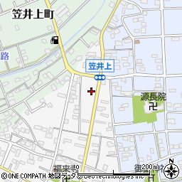 静岡県浜松市中央区笠井町191周辺の地図